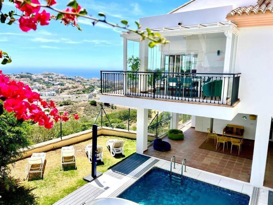 Mirador Panoramic Sea Views - Private Villa Міхас Екстер'єр фото