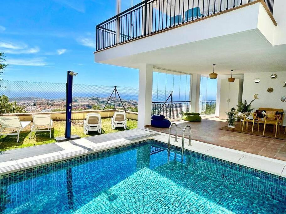 Mirador Panoramic Sea Views - Private Villa Міхас Екстер'єр фото
