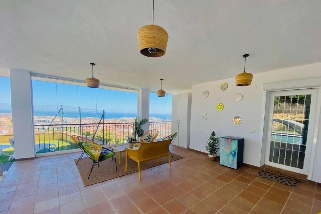 Mirador Panoramic Sea Views - Private Villa Міхас Екстер'єр фото