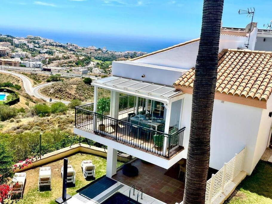 Mirador Panoramic Sea Views - Private Villa Міхас Екстер'єр фото