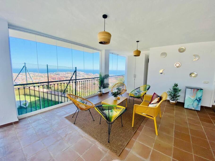 Mirador Panoramic Sea Views - Private Villa Міхас Екстер'єр фото