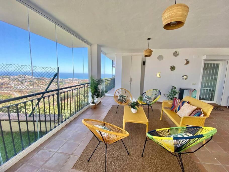 Mirador Panoramic Sea Views - Private Villa Міхас Екстер'єр фото